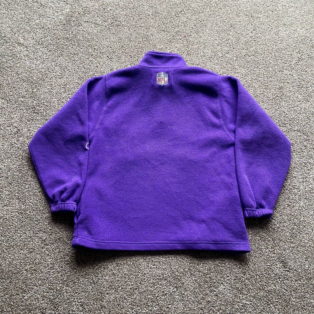 CHAMPION NFL PRO LINE MINNESOTA VIKINGS FOOTBALL FLEECE JACKET SWEATER M - Picture 4 of 8